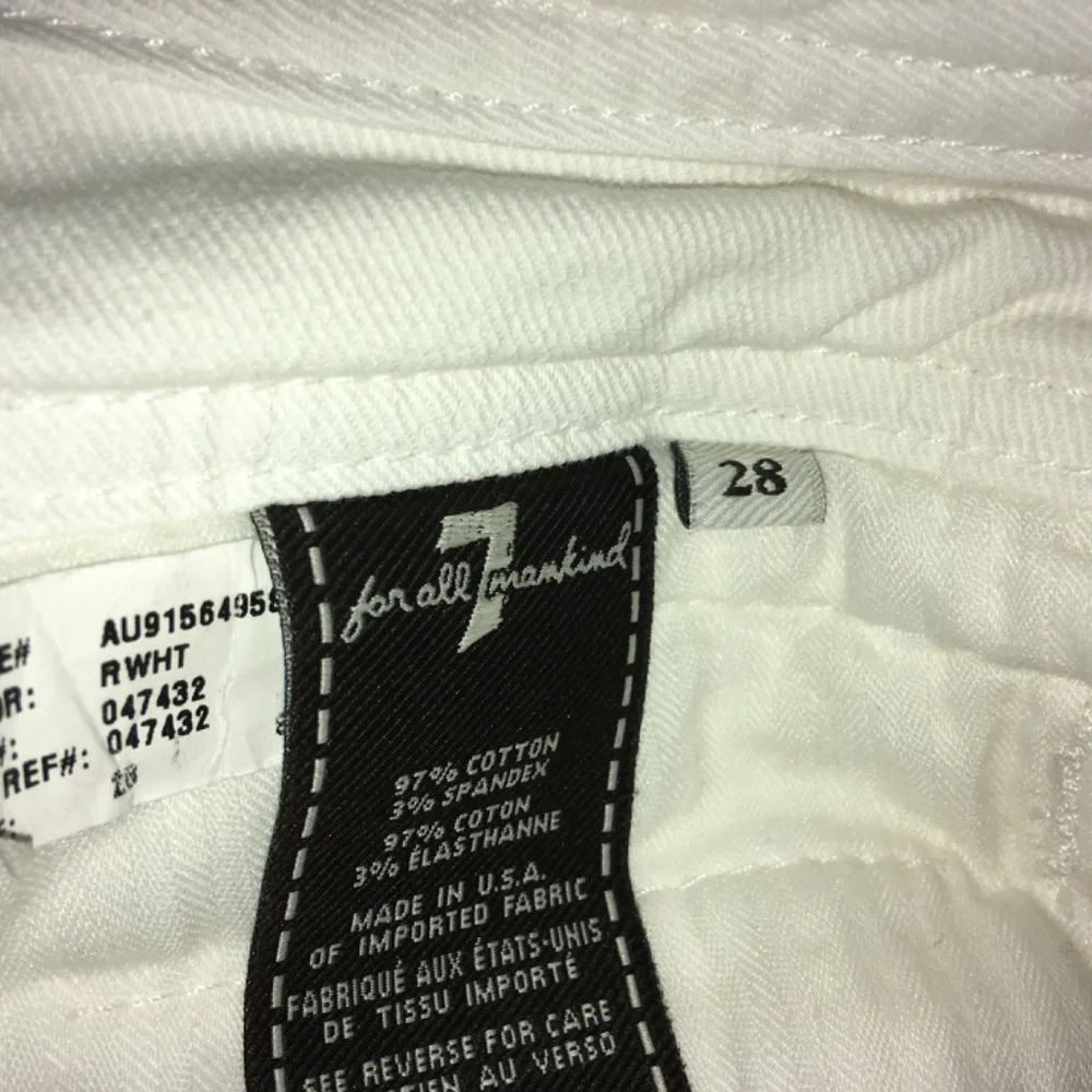 7 for All Mankind denim pencil skirt - Picture 6 of 6